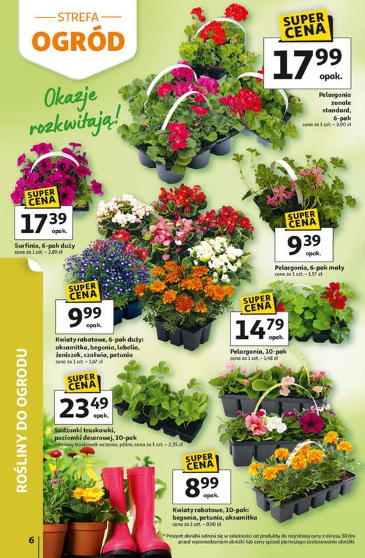 Auchan - gazetka promocyjna Gazetka 30 Lat Hipermarket Auchan od czwartku 23.04 do wtorku 28.04 - strona 6