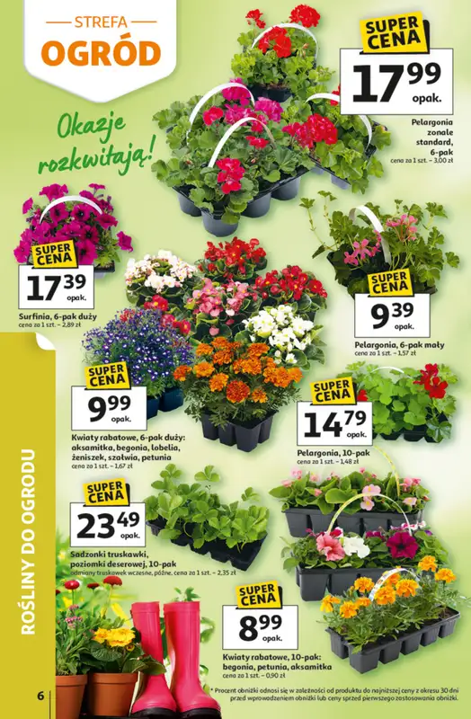 Auchan - gazetka promocyjna Gazetka 30 Lat Hipermarket Auchan od czwartku 23.04 do wtorku 28.04 - strona 6
