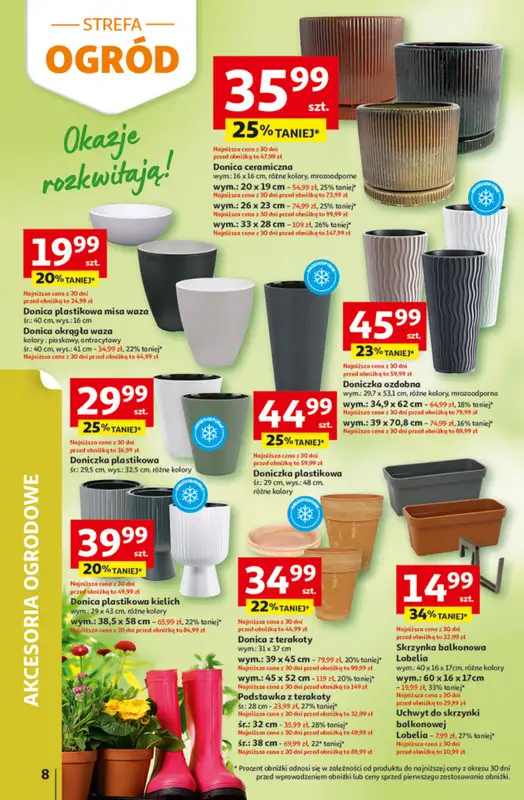 Auchan - gazetka promocyjna Gazetka 30 Lat Hipermarket Auchan od czwartku 23.04 do wtorku 28.04 - strona 8