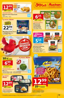 Auchan - gazetka promocyjna Gazetka 30 Lat Hipermarket Auchan od czwartku 23.04 do wtorku 28.04 - strona 31