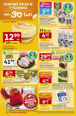 Auchan - gazetka promocyjna Gazetka 30 Lat Supermarket Auchan od czwartku 23.04 do wtorku 28.04 - strona 6