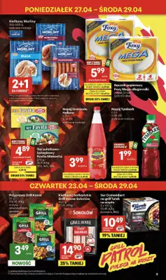 Delikatesy Centrum - gazetka promocyjna Gazetka  do środy 29.04 - strona 5