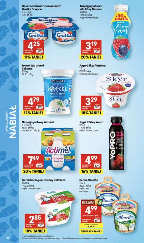 Delikatesy Centrum - gazetka promocyjna Gazetka  do środy 29.04 - strona 20