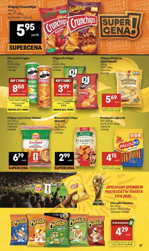 Delikatesy Centrum - gazetka promocyjna Gazetka  do środy 29.04 - strona 27