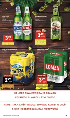 Delikatesy Centrum - gazetka promocyjna Gazetka  do środy 29.04 - strona 35