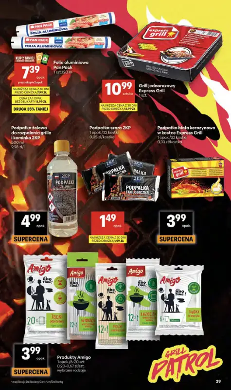 Delikatesy Centrum - gazetka promocyjna Gazetka  do środy 29.04 - strona 39