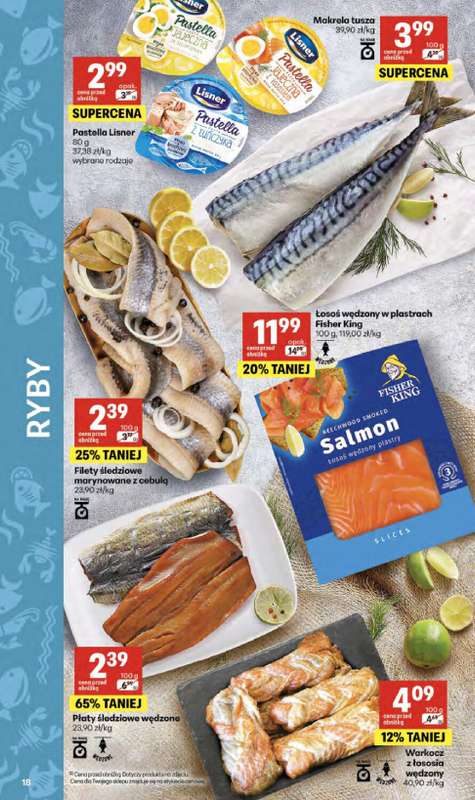 Delikatesy Centrum - gazetka promocyjna Gazetka  do środy 29.04 - strona 18