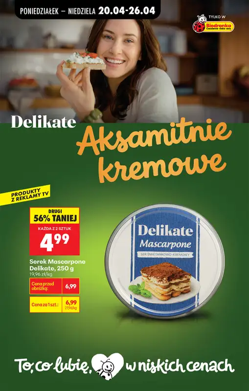 Biedronka - gazetka promocyjna Od poniedziałku od poniedziałku 20.04 do niedzieli 26.04 - strona 65