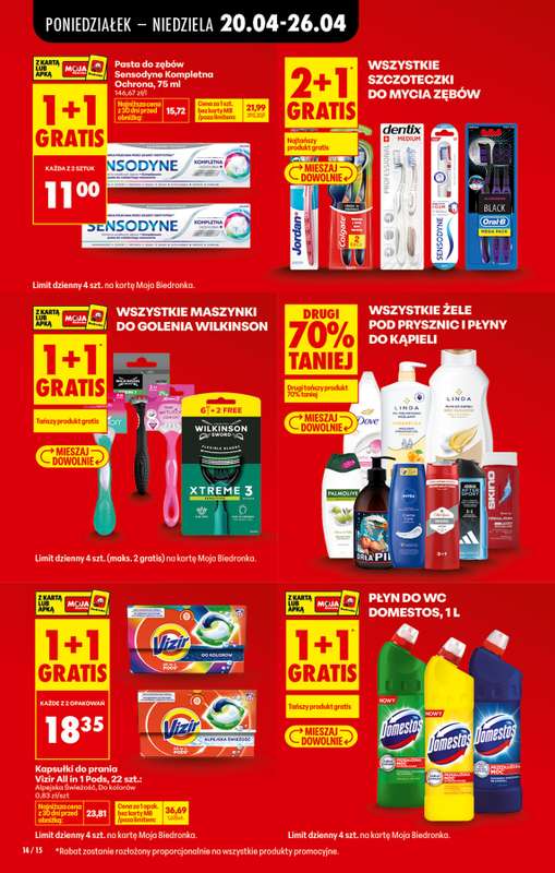 Biedronka - gazetka promocyjna Od poniedziałku od poniedziałku 20.04 do niedzieli 26.04 - strona 40