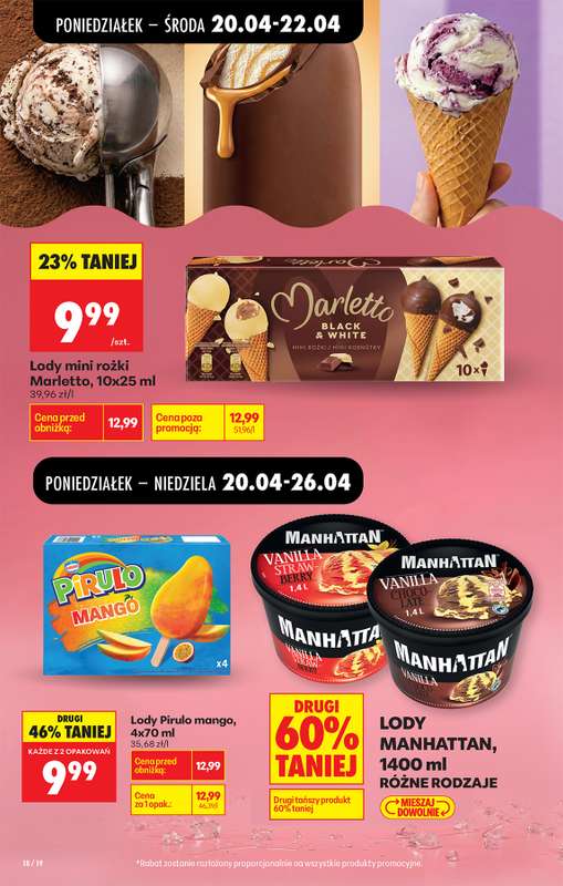 Biedronka - gazetka promocyjna Od poniedziałku od poniedziałku 20.04 do niedzieli 26.04 - strona 44