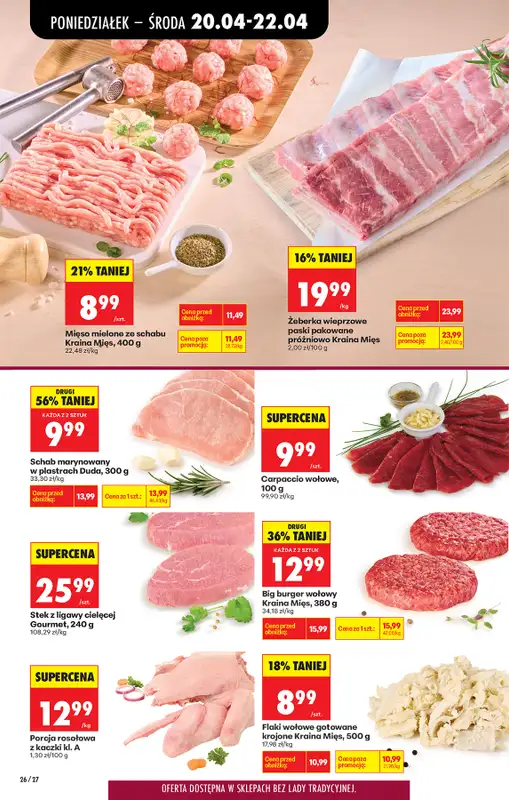 Biedronka - gazetka promocyjna Od poniedziałku od poniedziałku 20.04 do niedzieli 26.04 - strona 56