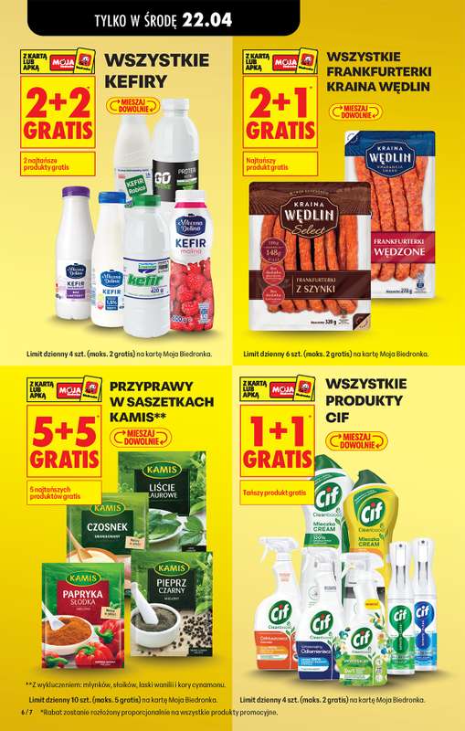 Biedronka - gazetka promocyjna Od poniedziałku, Z ladą tradycyjną od poniedziałku 20.04 do niedzieli 26.04 - strona 32