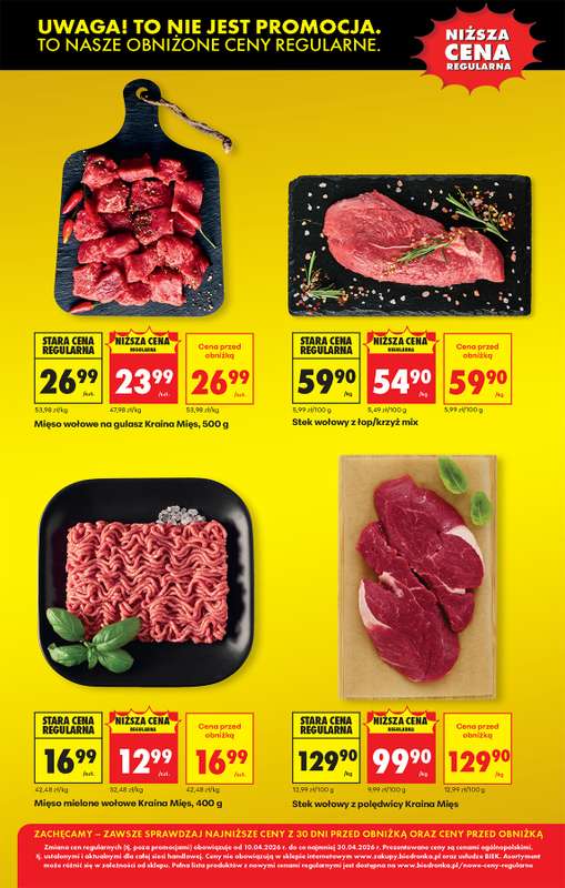 Biedronka - gazetka promocyjna Od poniedziałku, Z ladą tradycyjną od poniedziałku 20.04 do niedzieli 26.04 - strona 21