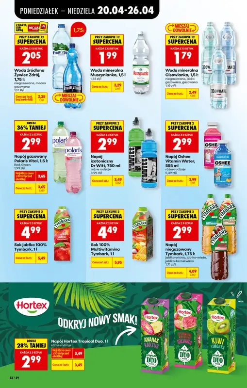 Biedronka - gazetka promocyjna Od poniedziałku, Z ladą tradycyjną od poniedziałku 20.04 do niedzieli 26.04 - strona 92