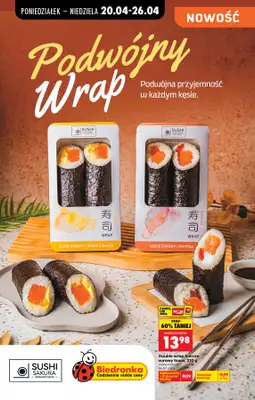 Biedronka - gazetka promocyjna Od poniedziałku, Z ladą tradycyjną od poniedziałku 20.04 do niedzieli 26.04 - strona 61