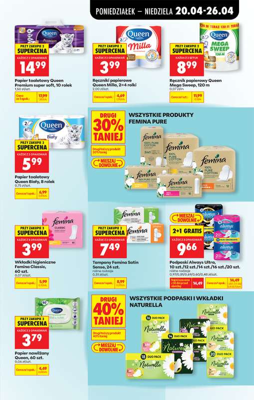 Biedronka - gazetka promocyjna Od poniedziałku, Z ladą tradycyjną od poniedziałku 20.04 do niedzieli 26.04 - strona 101