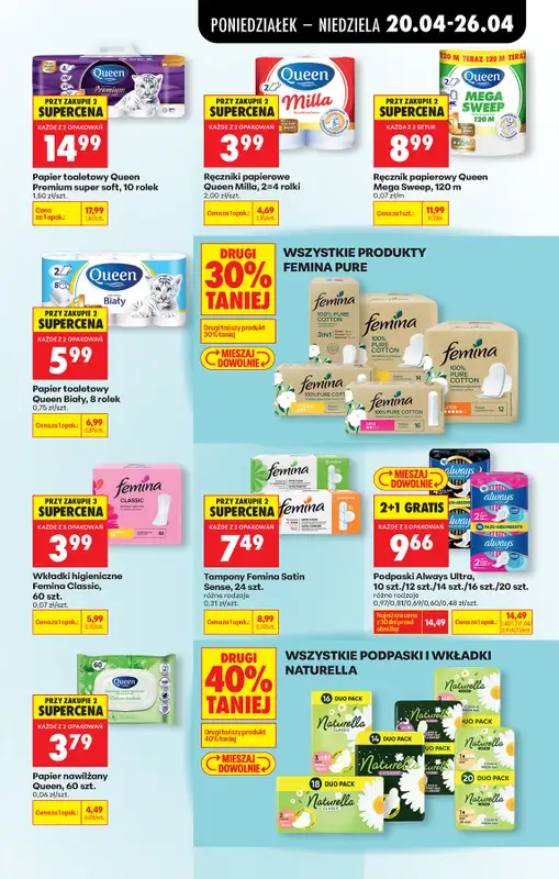 Biedronka - gazetka promocyjna Od poniedziałku, Z ladą tradycyjną od poniedziałku 20.04 do niedzieli 26.04 - strona 101