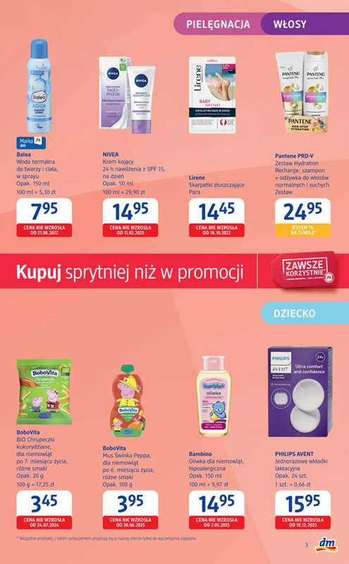 Drogerie DM - gazetka promocyjna Gazetka od czwartku 23.04 do środy 06.05 - strona 3