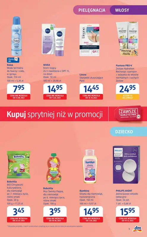 Drogerie DM - gazetka promocyjna Gazetka od czwartku 23.04 do środy 06.05 - strona 3