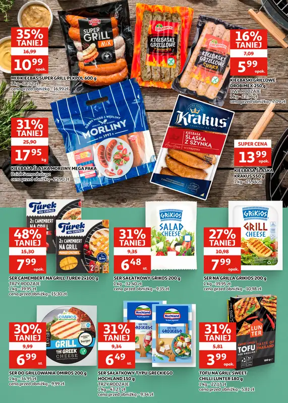 Auchan - gazetka promocyjna Gazetka Racibórz I Wszystko na grilla, w jednym miejscu od środy 22.04 do wtorku 05.05 - strona 5