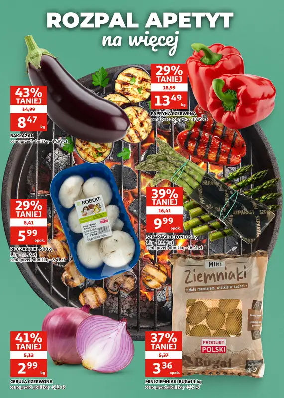 Auchan - gazetka promocyjna Gazetka Racibórz I Wszystko na grilla, w jednym miejscu od środy 22.04 do wtorku 05.05 - strona 4