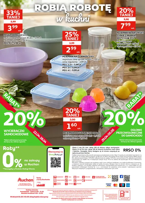 Auchan - gazetka promocyjna Gazetka Zielona Góra I Wszystko na grilla, w jednym miejscu od środy 22.04 do wtorku 05.05 - strona 31