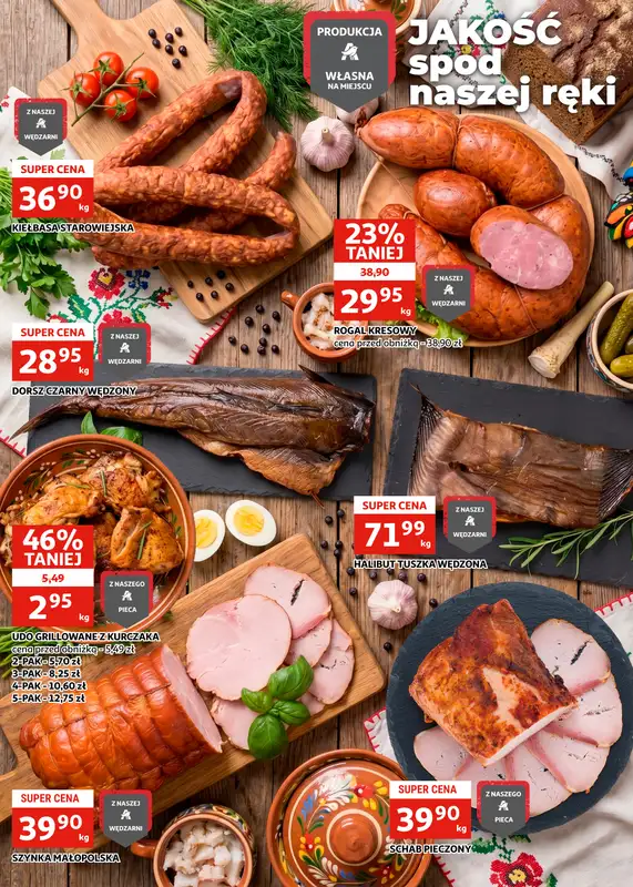 Auchan - gazetka promocyjna Gazetka Zielona Góra I Wszystko na grilla, w jednym miejscu od środy 22.04 do wtorku 05.05 - strona 15