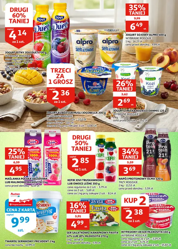 Auchan - gazetka promocyjna Gazetka Zielona Góra I Wszystko na grilla, w jednym miejscu od środy 22.04 do wtorku 05.05 - strona 21