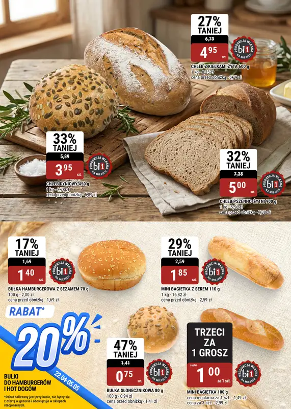 bi1 - gazetka promocyjna Gazetka Szczecin I Wszystko na grilla, w jednym miejscu od środy 22.04 do wtorku 05.05 - strona 18