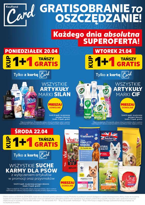 Kaufland - gazetka promocyjna Mocny Start od poniedziałku 20.04 do środy 22.04 - strona 3