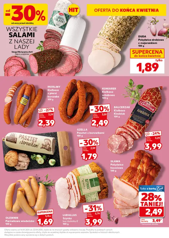 Kaufland - gazetka promocyjna Mocny Start od poniedziałku 20.04 do środy 22.04 - strona 19