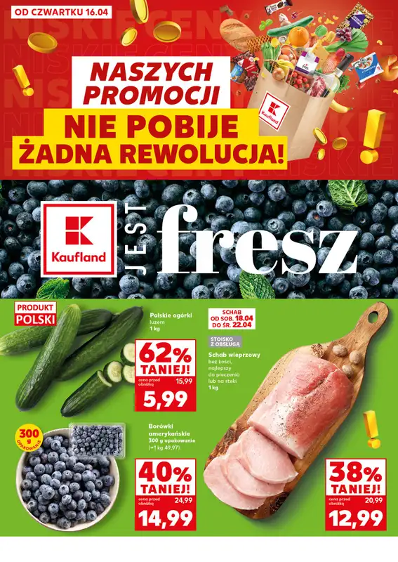 Kaufland - gazetka promocyjna Mocny Start od poniedziałku 20.04 do środy 22.04 - strona 4