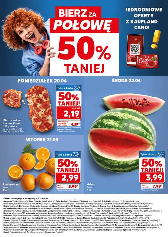 Kaufland - gazetka promocyjna Mocny Start od poniedziałku 20.04 do środy 22.04 - strona 34