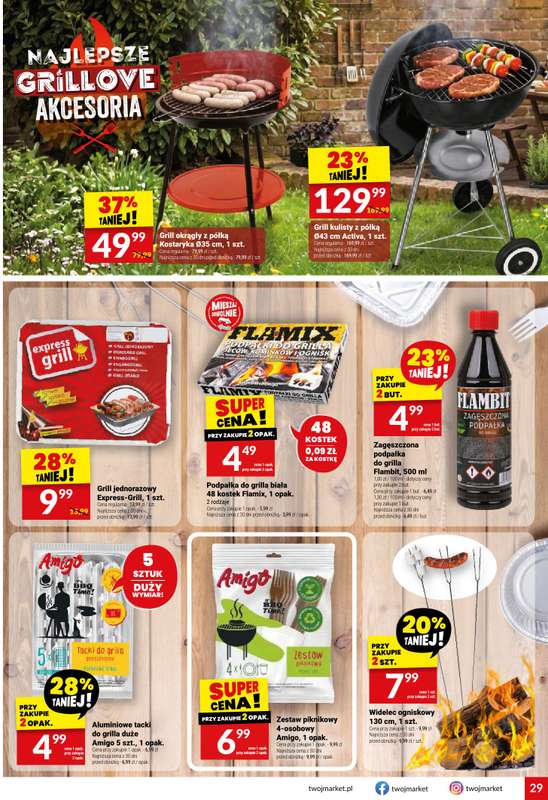 Twój Market - gazetka promocyjna Gazetka od środy 22.04 do poniedziałku 27.04 - strona 29