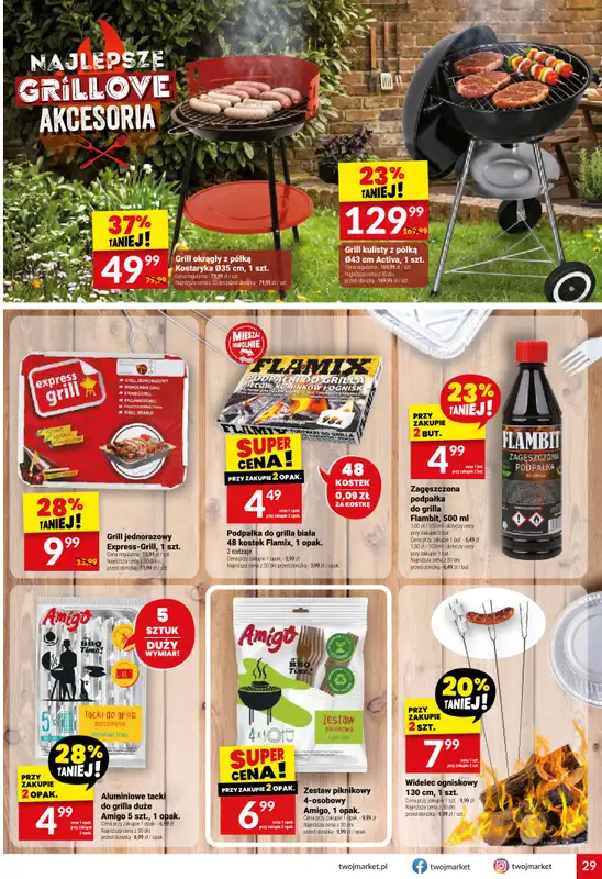 Twój Market - gazetka promocyjna Gazetka od środy 22.04 do poniedziałku 27.04 - strona 29