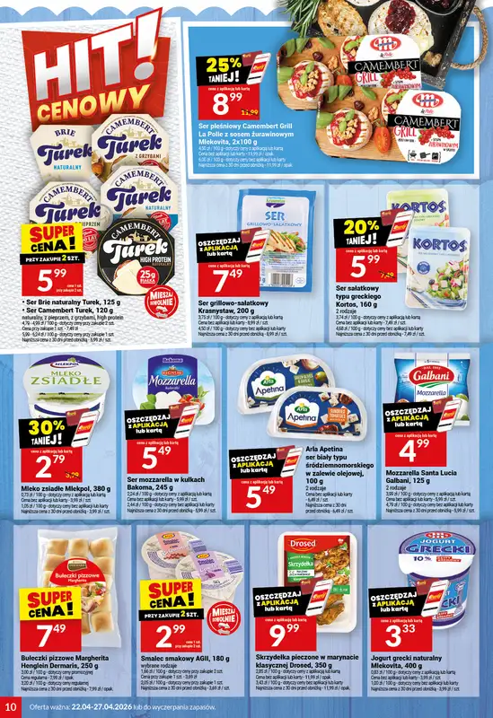 Twój Market - gazetka promocyjna Gazetka od środy 22.04 do poniedziałku 27.04 - strona 10