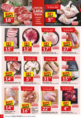 Twój Market - gazetka promocyjna Gazetka od środy 22.04 do poniedziałku 27.04 - strona 22