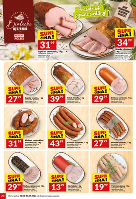 Twój Market - gazetka promocyjna Gazetka od środy 22.04 do poniedziałku 27.04 - strona 20