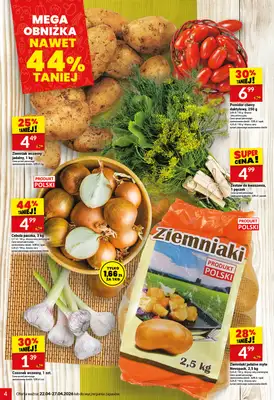 Twój Market - gazetka promocyjna Gazetka od środy 22.04 do poniedziałku 27.04 - strona 4