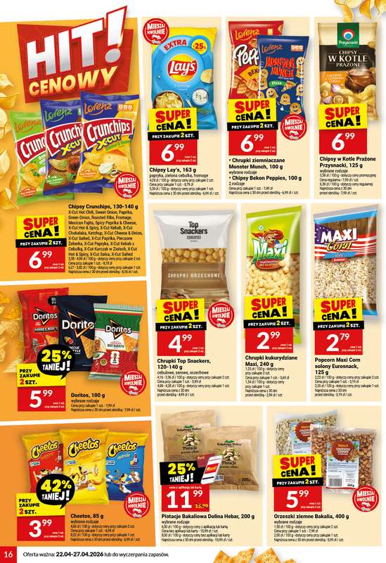 Twój Market - gazetka promocyjna Gazetka od środy 22.04 do poniedziałku 27.04 - strona 16