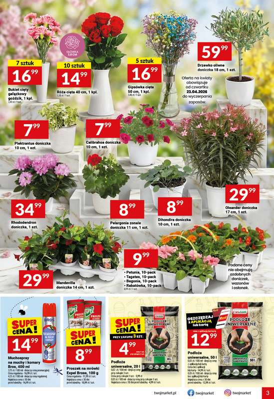 Twój Market - gazetka promocyjna Gazetka od środy 22.04 do poniedziałku 27.04 - strona 3