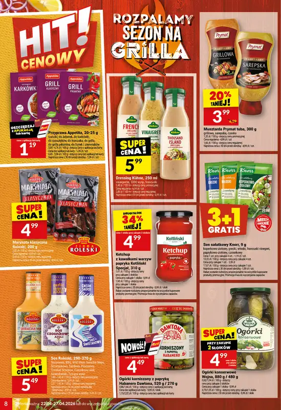 Twój Market - gazetka promocyjna Gazetka od środy 22.04 do poniedziałku 27.04 - strona 8