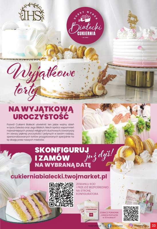 Twój Market - gazetka promocyjna Gazetka od środy 22.04 do poniedziałku 27.04 - strona 33