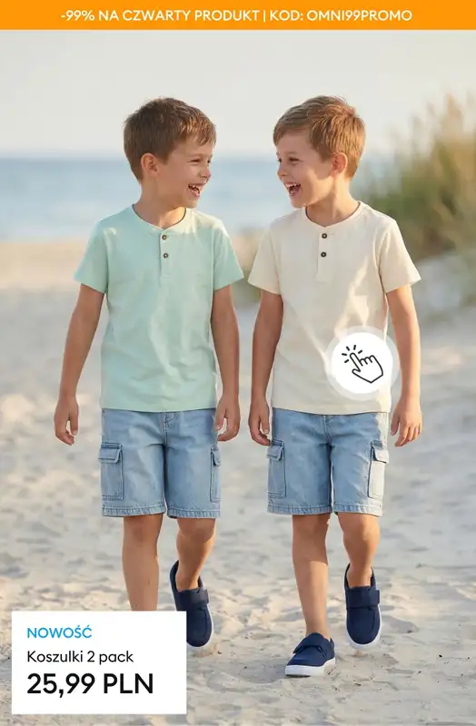 Sinsay - gazetka promocyjna -99% na każdy czwarty, najtańszy, nieprzeceniony produkt od wtorku 21.04  - strona 14