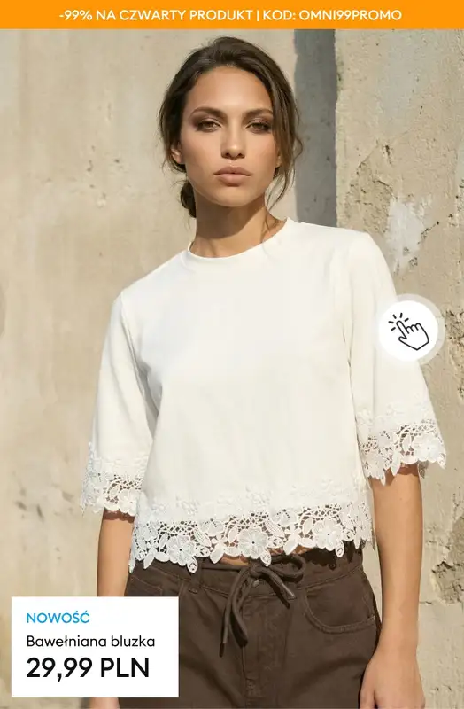 Sinsay - gazetka promocyjna -99% na każdy czwarty, najtańszy, nieprzeceniony produkt od wtorku 21.04  - strona 2