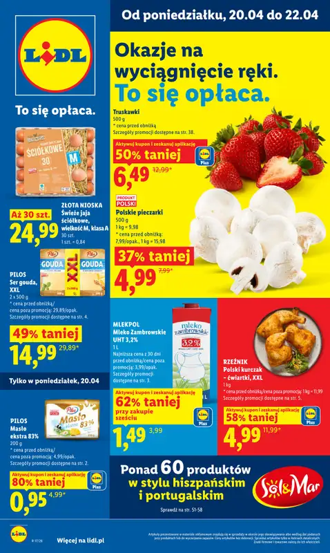 Lidl - gazetka promocyjna Oferta od poniedziałku  