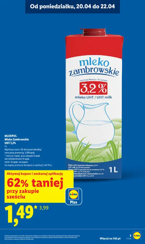Lidl - gazetka promocyjna Oferta od poniedziałku   - strona 3