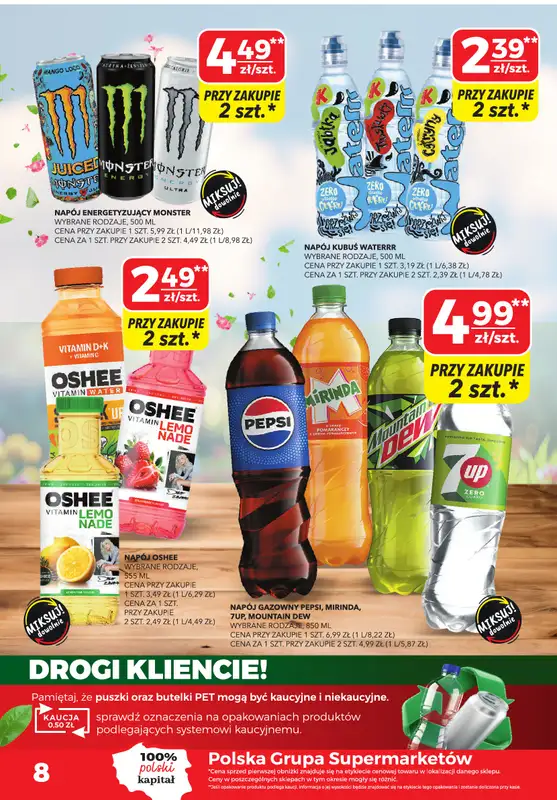 Top Market - gazetka promocyjna Gazetka od czwartku 23.04 do niedzieli 03.05 - strona 8