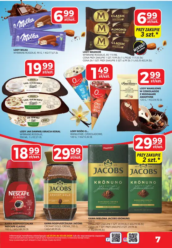 Top Market - gazetka promocyjna Gazetka od czwartku 23.04 do niedzieli 03.05 - strona 7