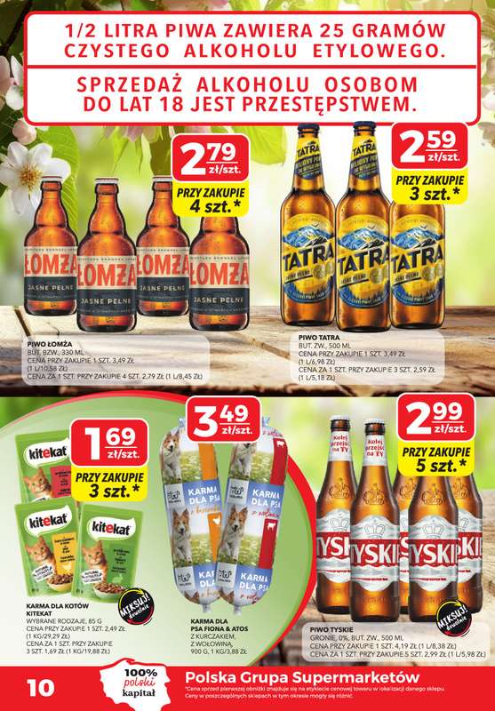 Top Market - gazetka promocyjna Gazetka od czwartku 23.04 do niedzieli 03.05 - strona 10